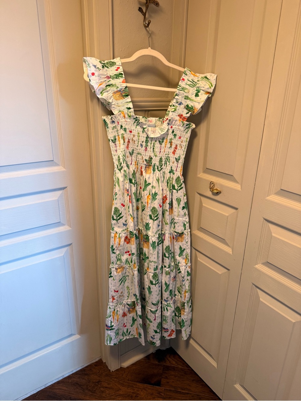 Hill House Ellie Nap Dress in Farmers Market / Garden Print, Small - Picture 5 of 6